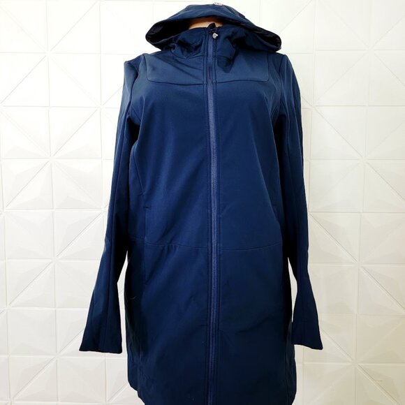 Lululemon Women's Inkwell Long Sleeve City Softshell Long Tweed Jacket Size 10 - Picture 2 of 10